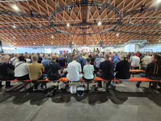 In der Messehalle beim 27. MoGo Straubing